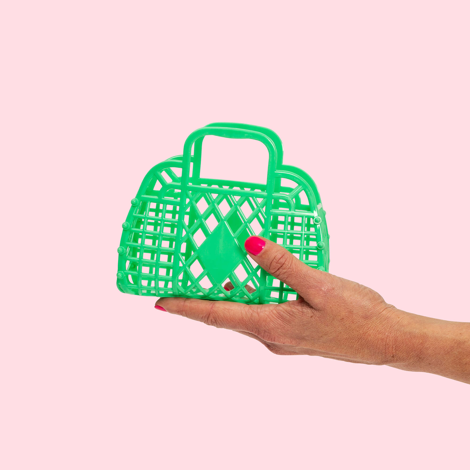 Bag Retro Basket Mini - Sun Jellies