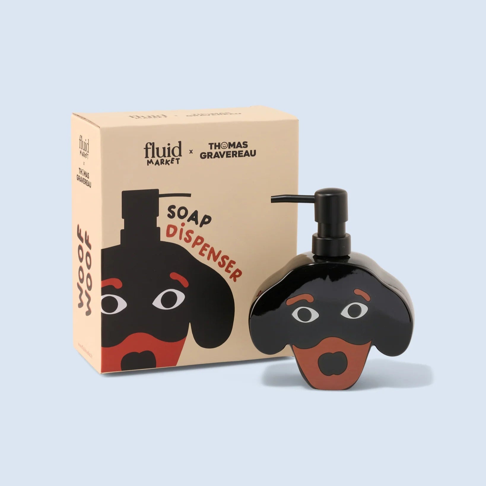 Zeepdispenser Teckel - Fluid