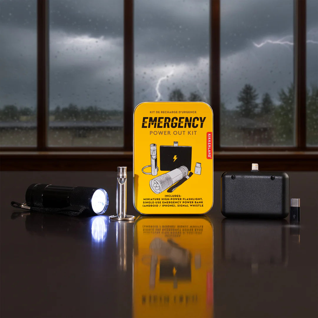 Emergency Power Out Kit - Kikkerland