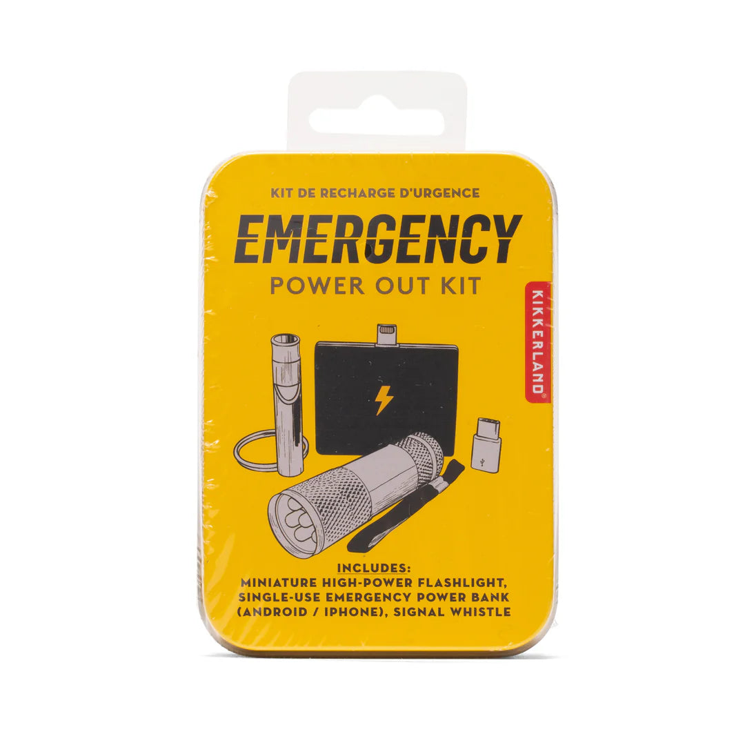 Emergency Power Out Kit - Kikkerland