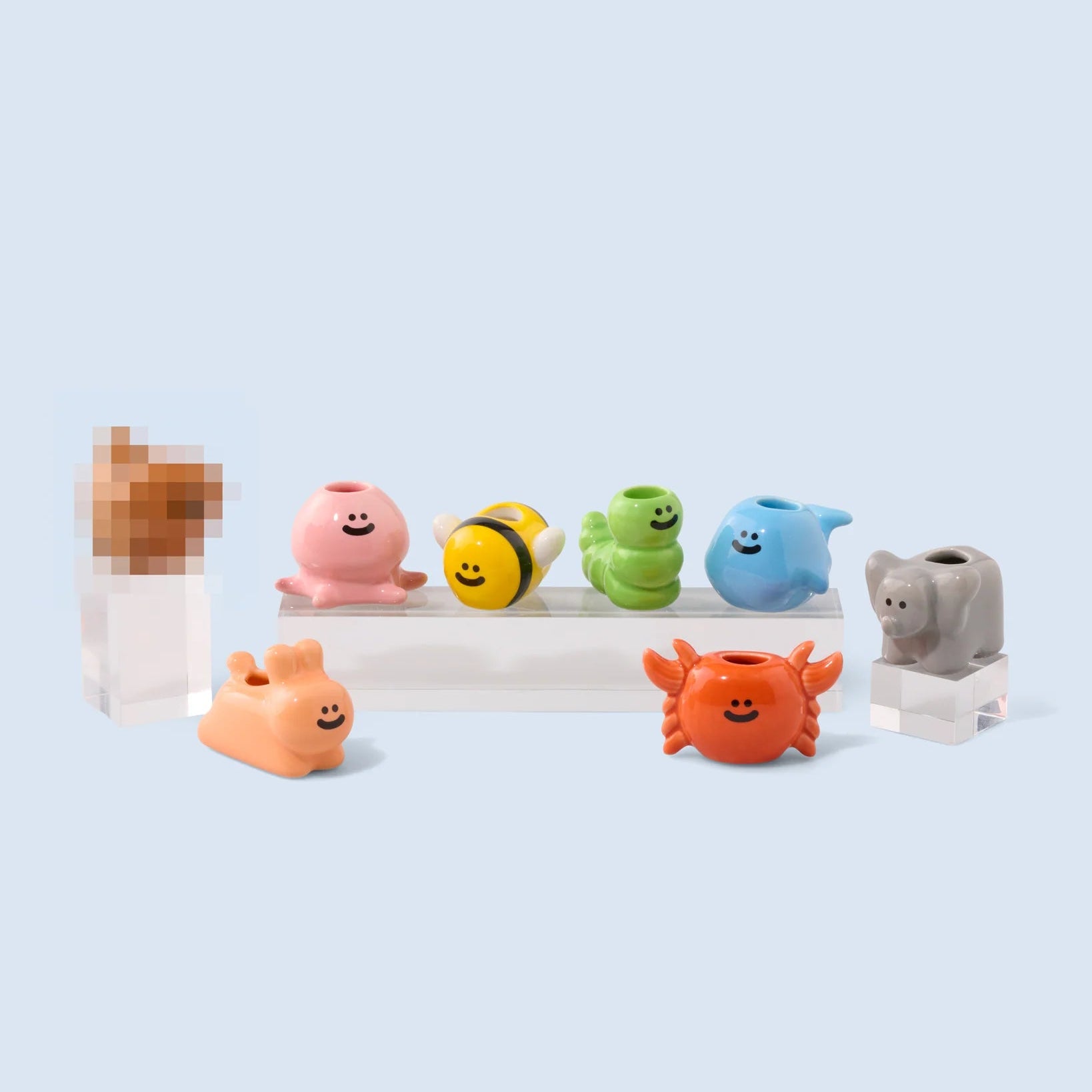 Mini Vase Suprise Box Animals - Fluid