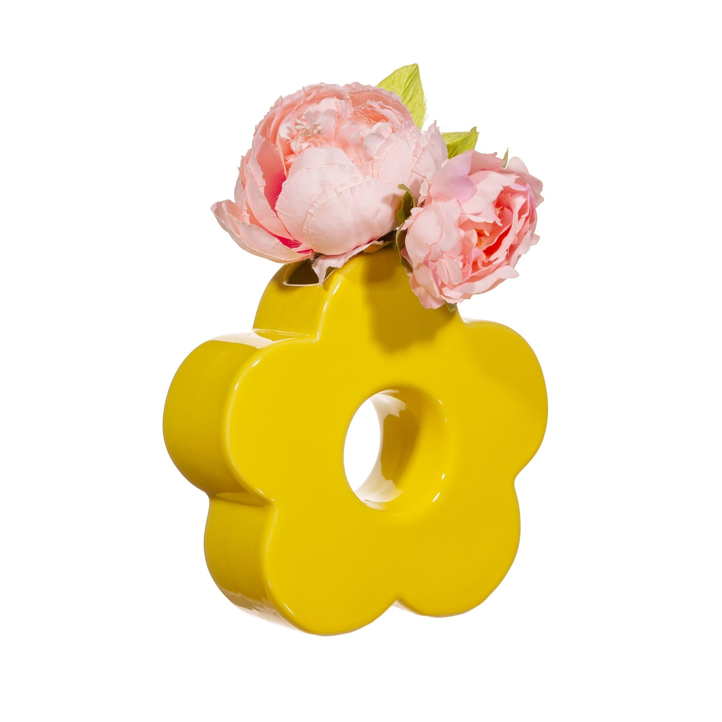 Vase Flower Yellow - Sass &amp; Belle 