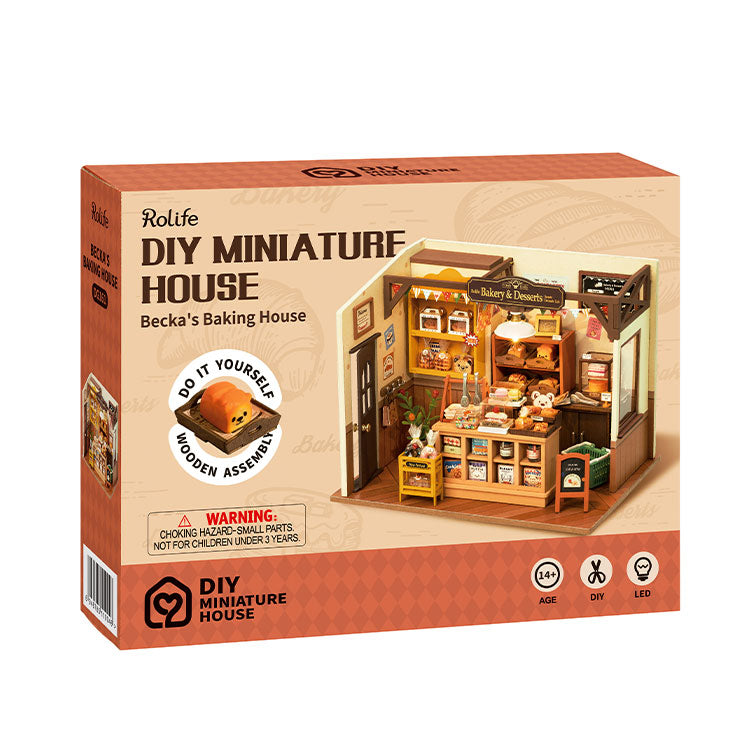 DIY Miniature House Becka's Baking House - Robotime