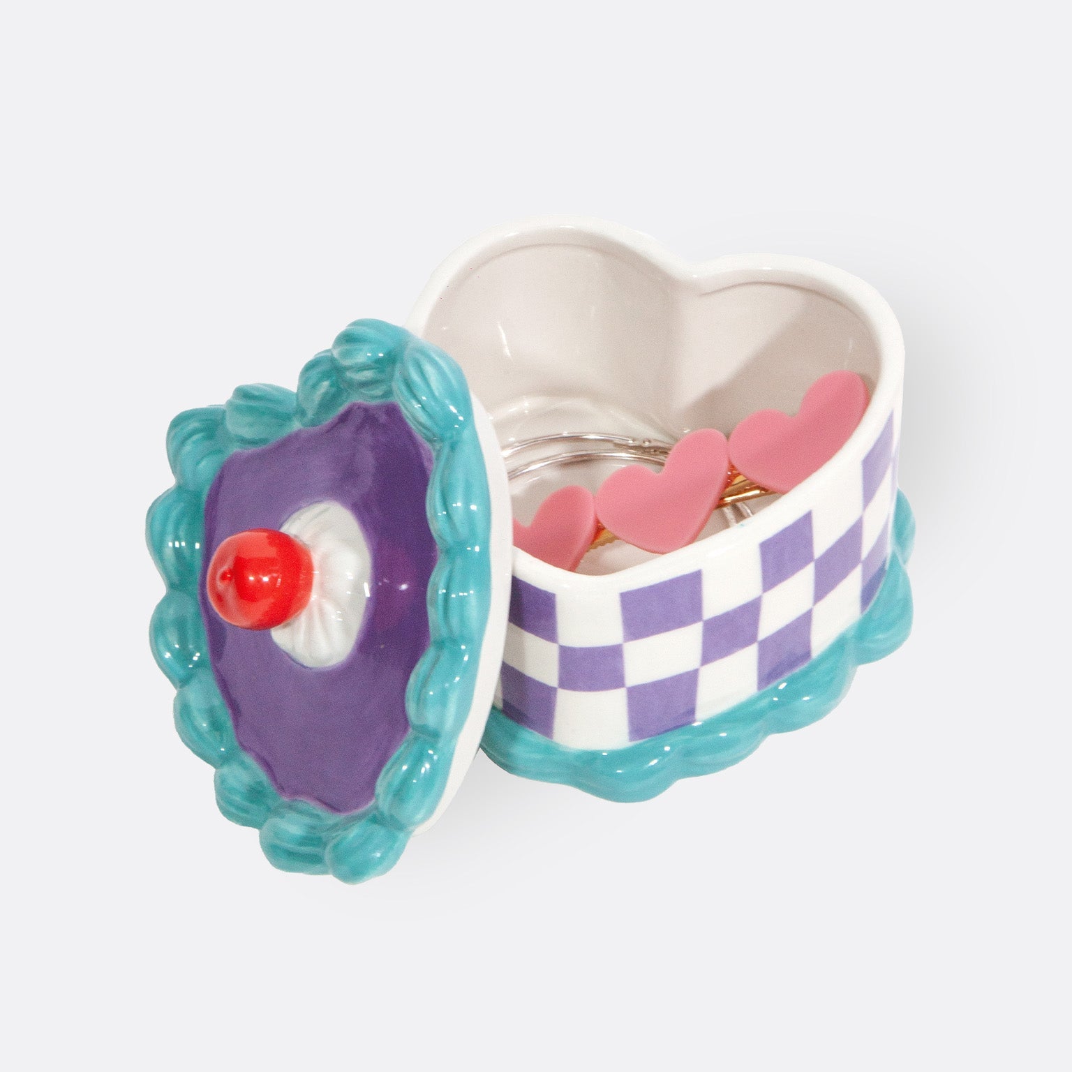 Storage Jar Cake Heart Sweetie - Doiy