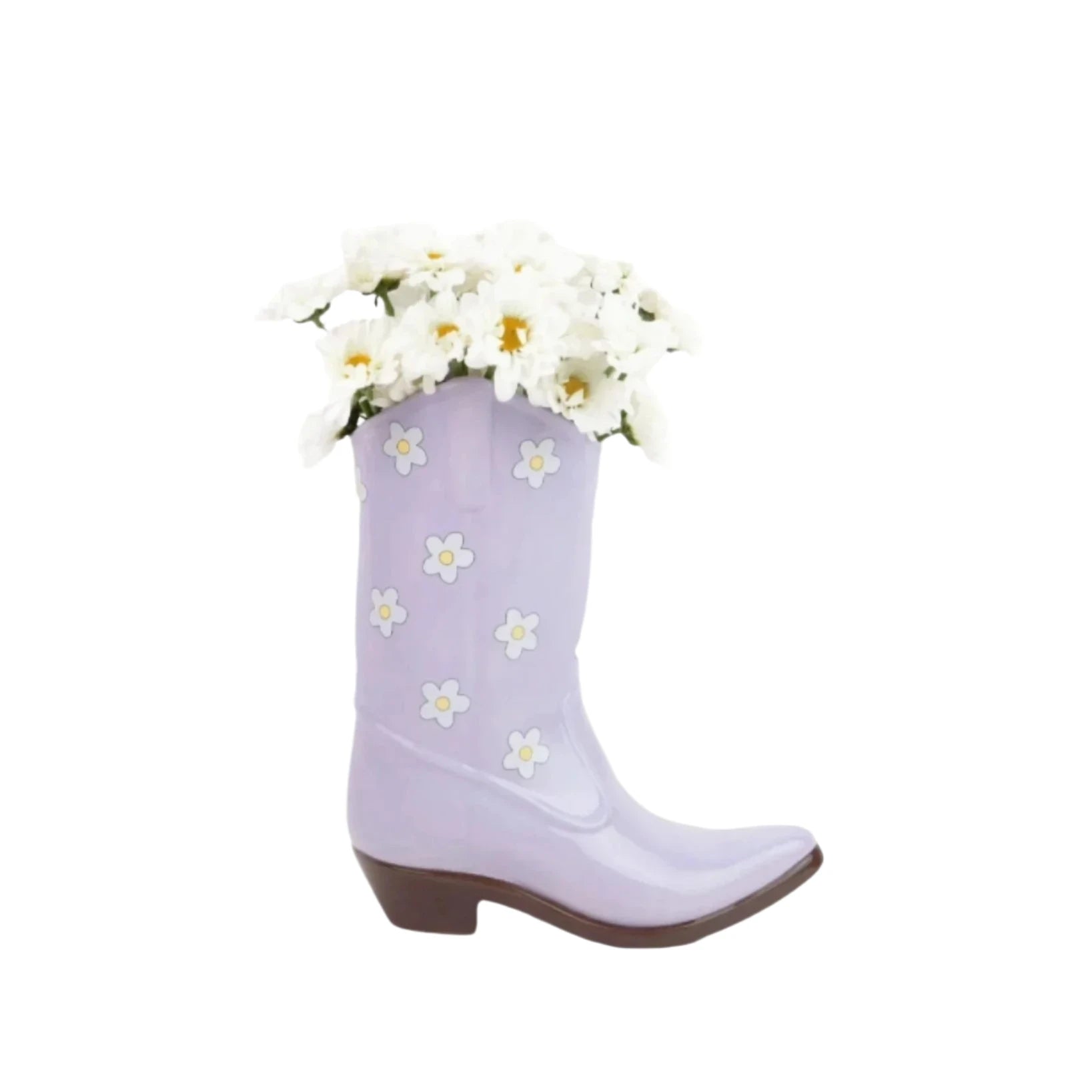 Vase Cowboy Boot Flieder - Doiy