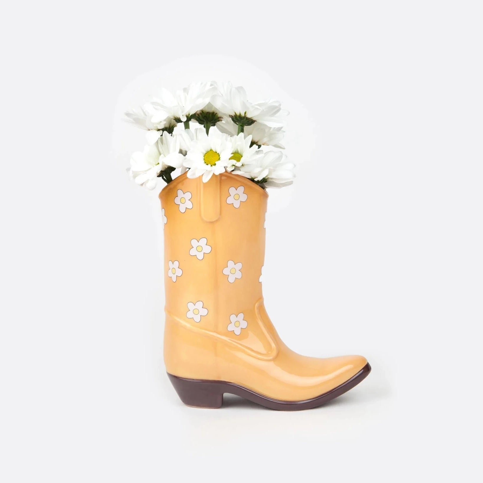 Vase Cowboy Boot Yellow - Doiy