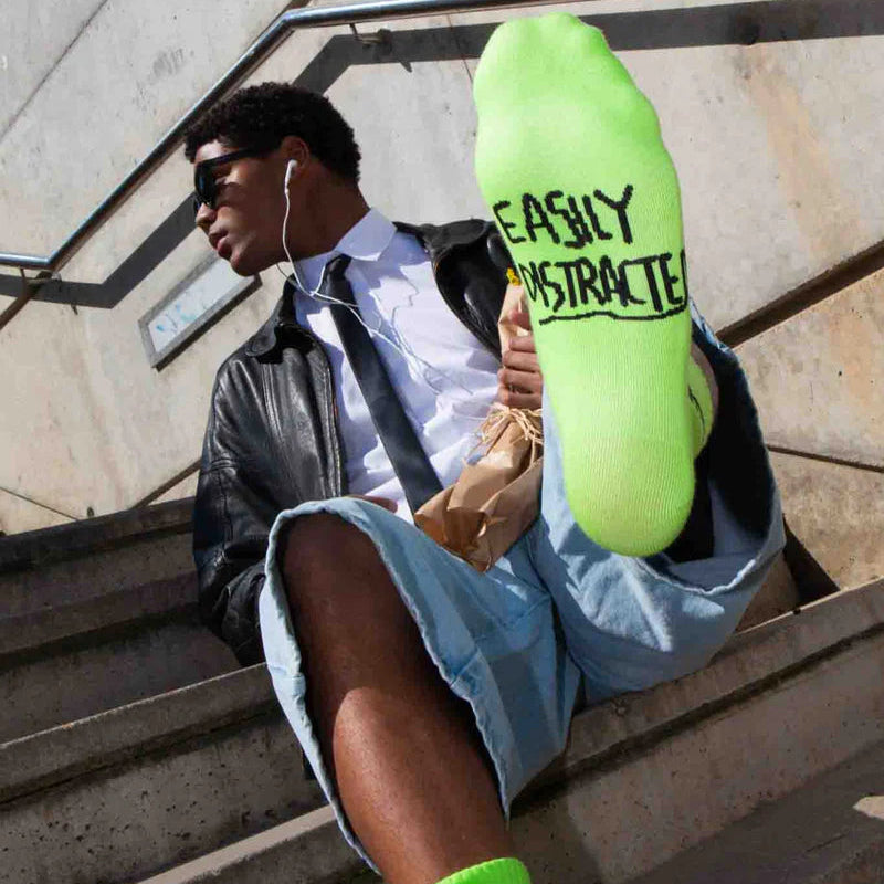 Sokken Easily Distracted – Eat My Socks