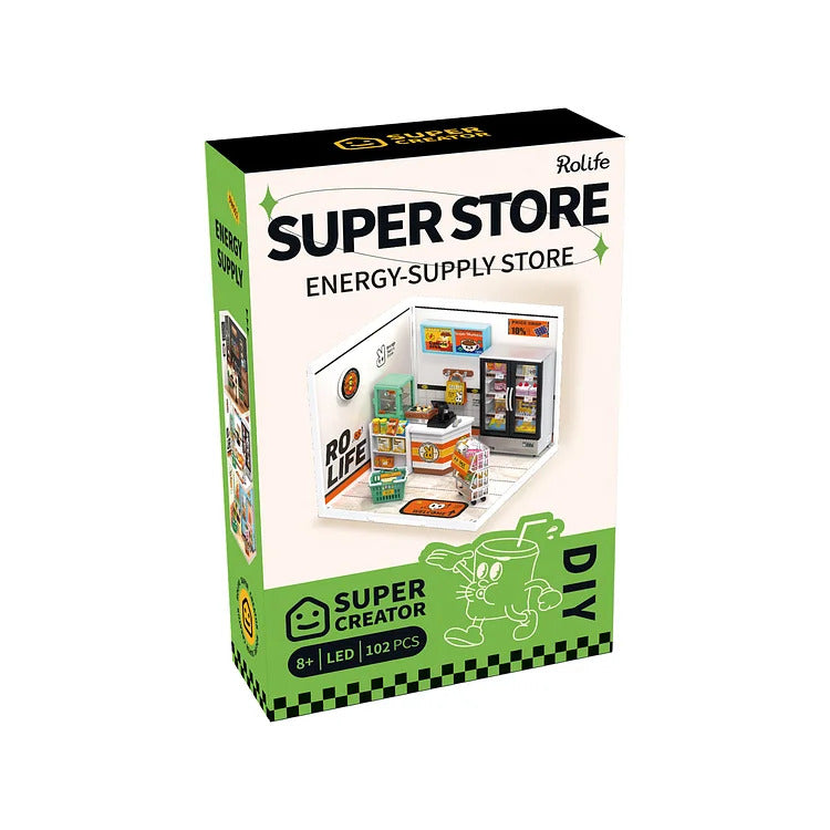 DIY Miniatuurhuis Energy Supply Store - Robotime