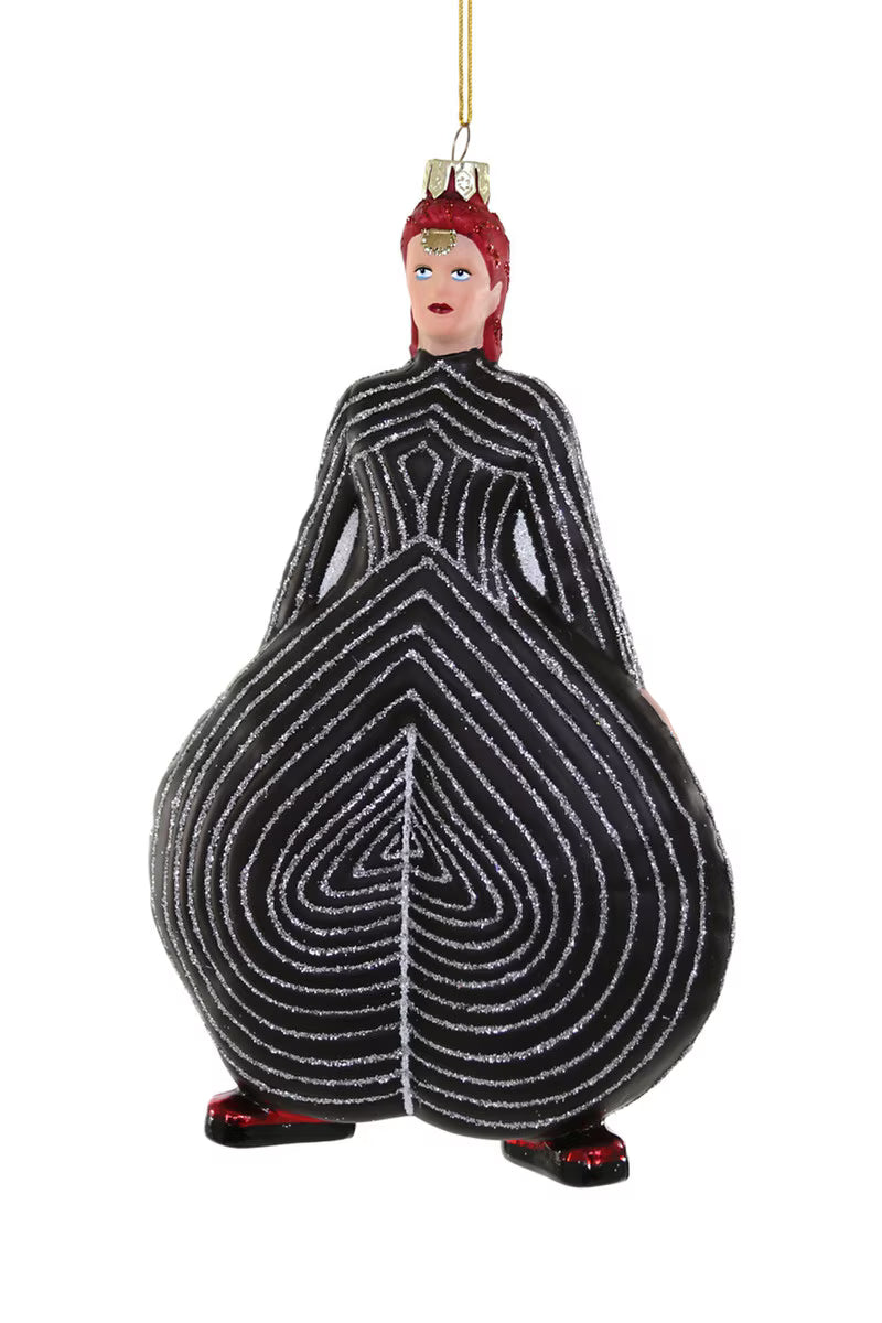 Kerst Ornament David Bowie Black Suit - Cody Foster