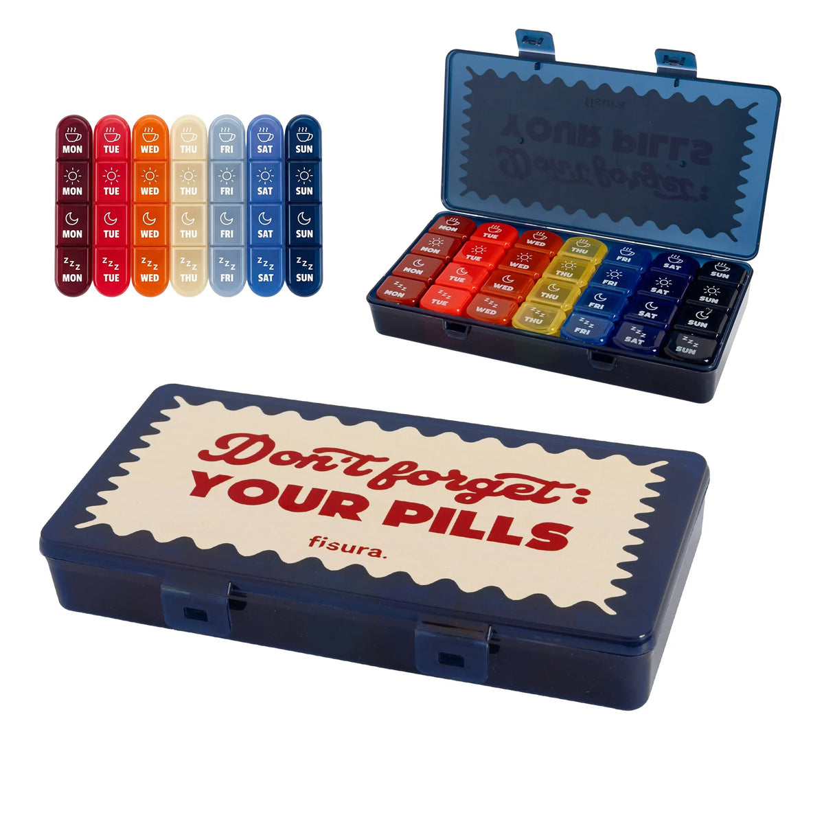 Pillendoosje Don't Forget Your Pills - Fisura