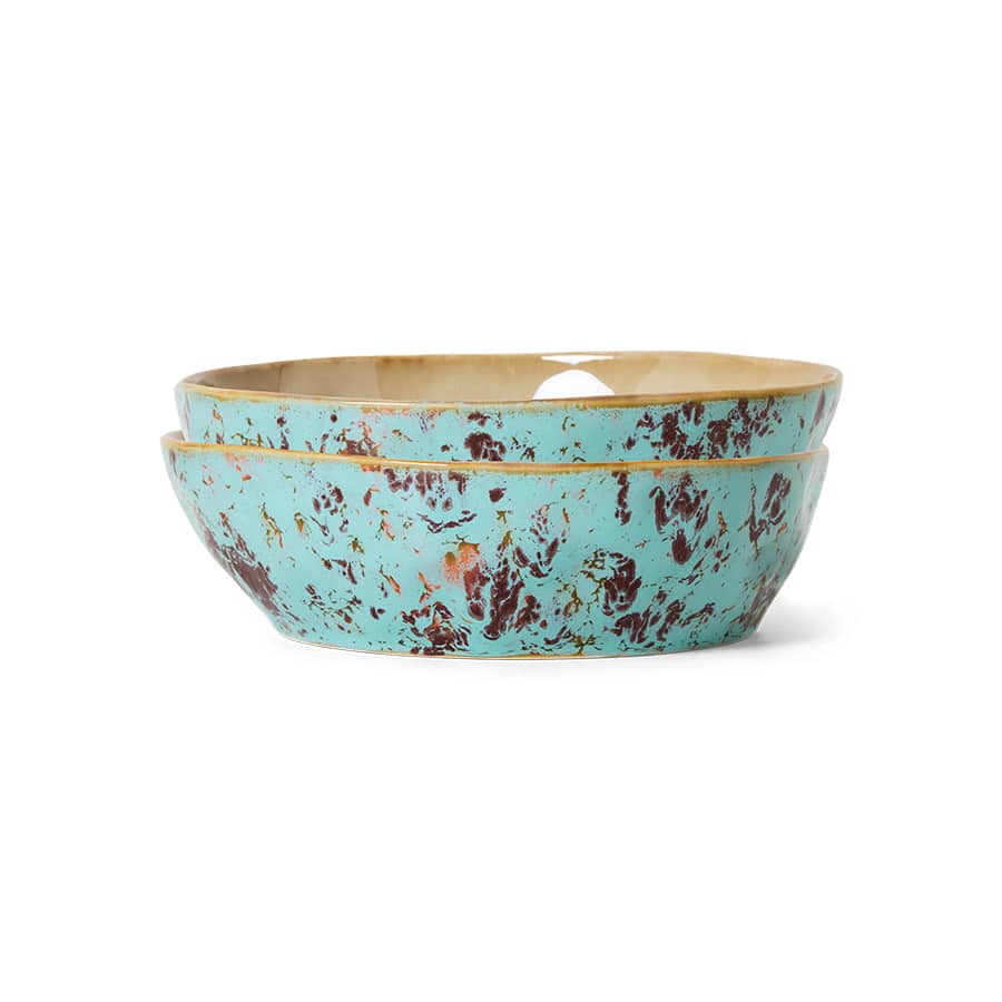 Pastabowls Patina Blue (set van 2) – HKliving