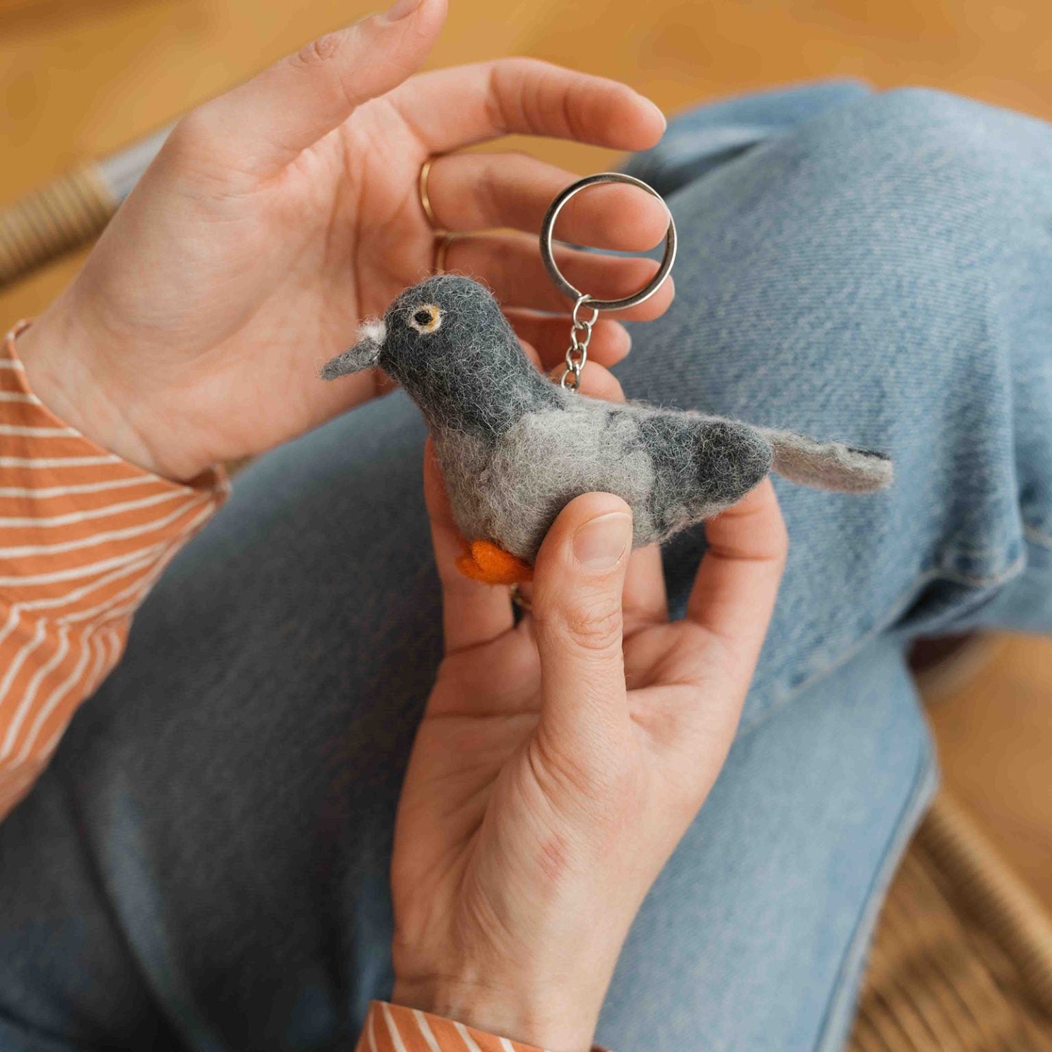 Dove Keychain - Person'Elle