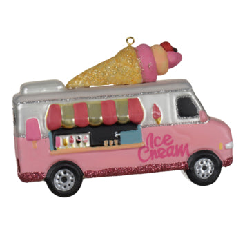 Christmas Ornament Ice Cream Truck