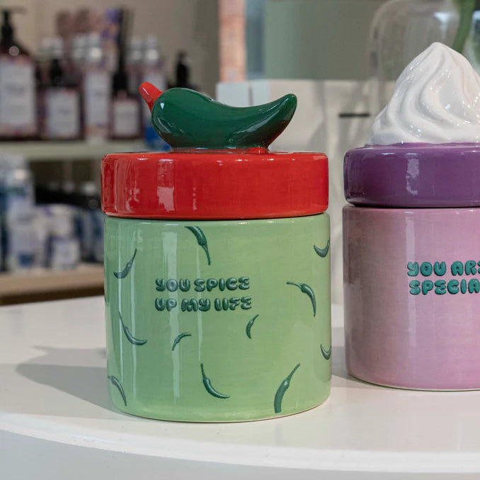 Pepper Storage Jar - Gift Label