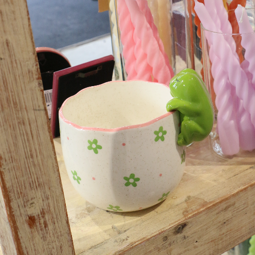 Pflanztopf Guckender Frosch – Sass & Belle
