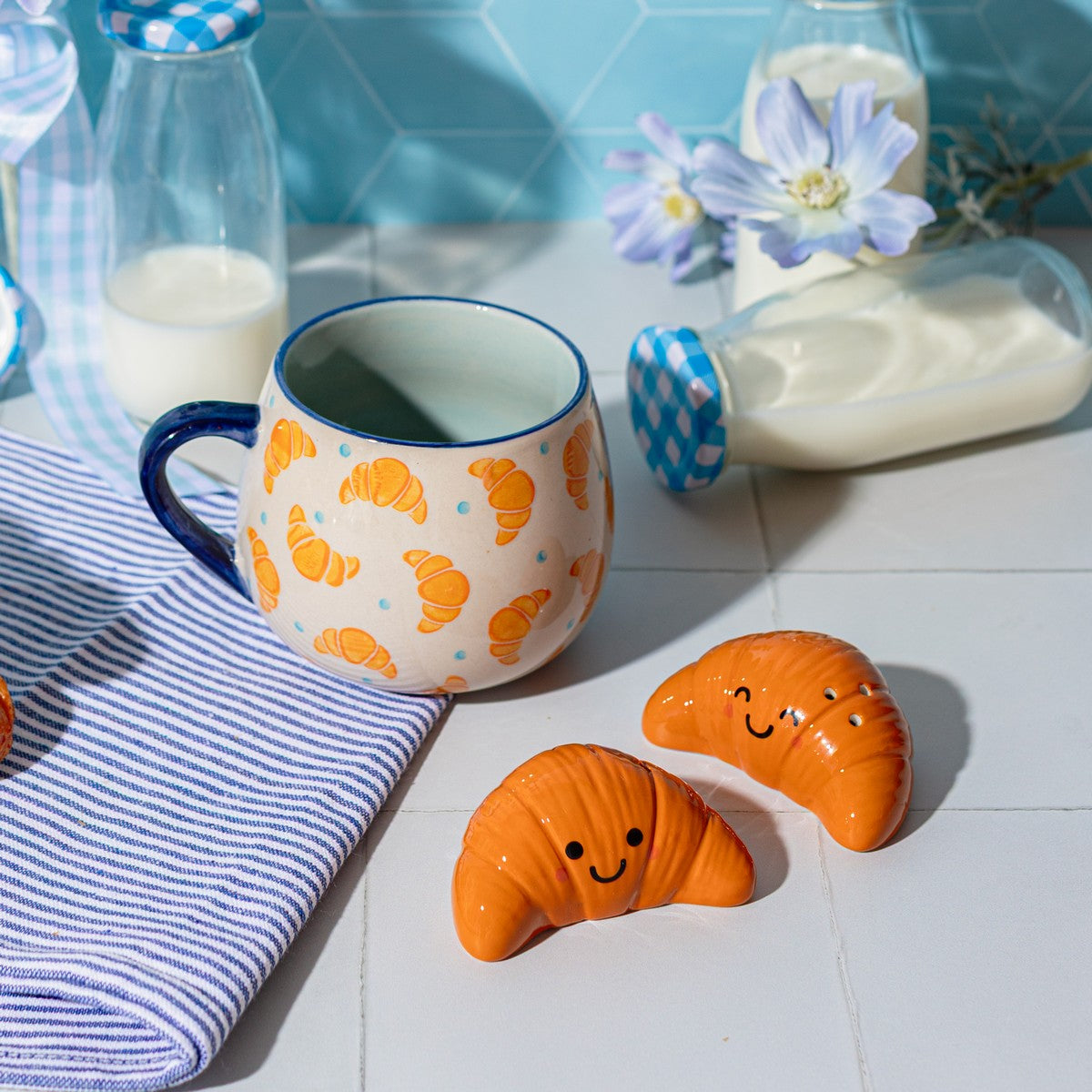 Croissant Salt &amp; Pepper Shakers