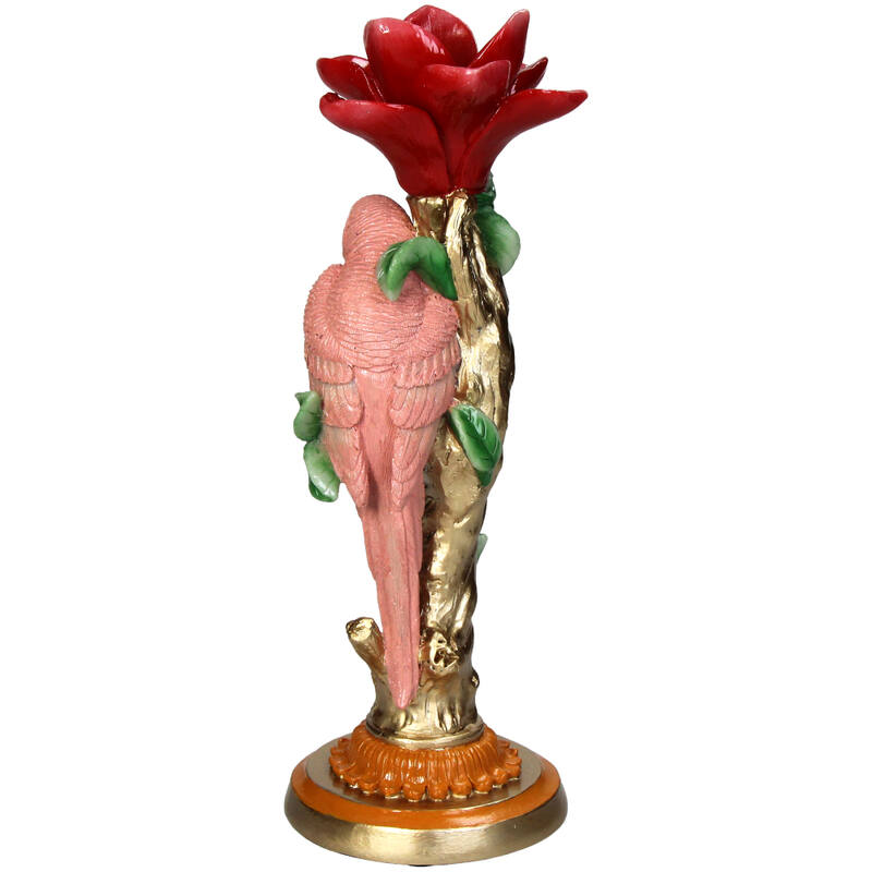 Candlestick Pink Parakeet Flower - Kersten