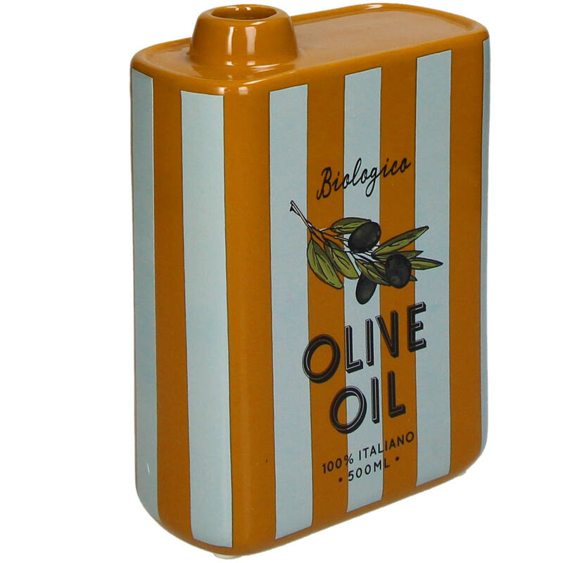 Vase Olivenölstreifen - Kersten