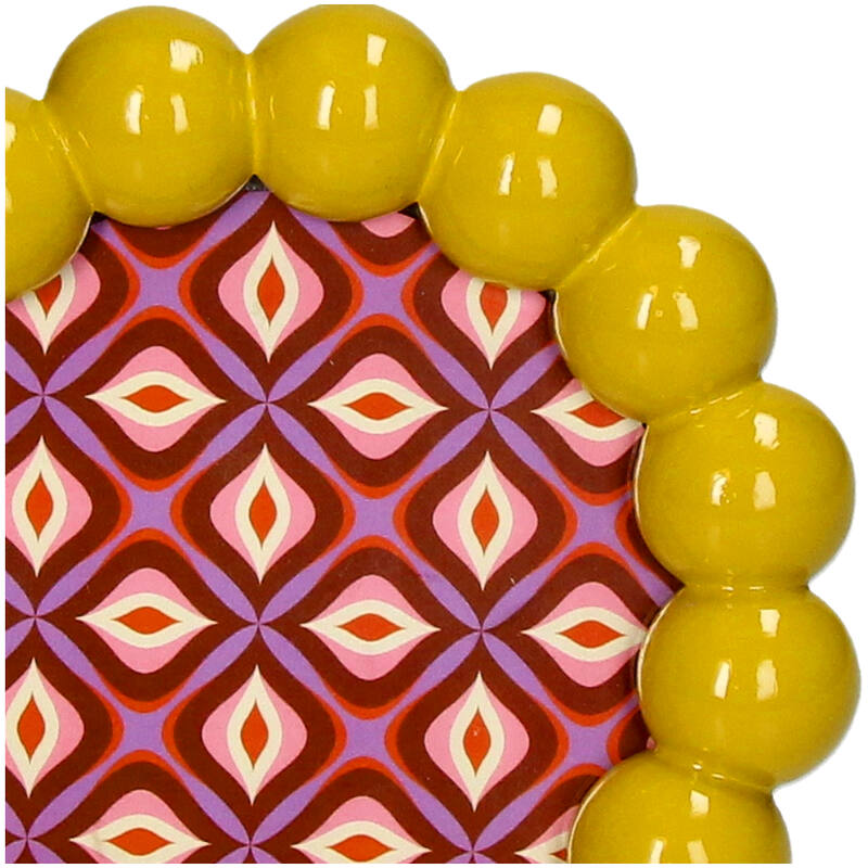 Photo frame Beads Yellow - Kersten