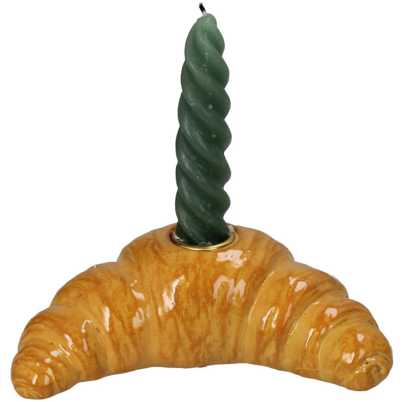 Candle holder croissant