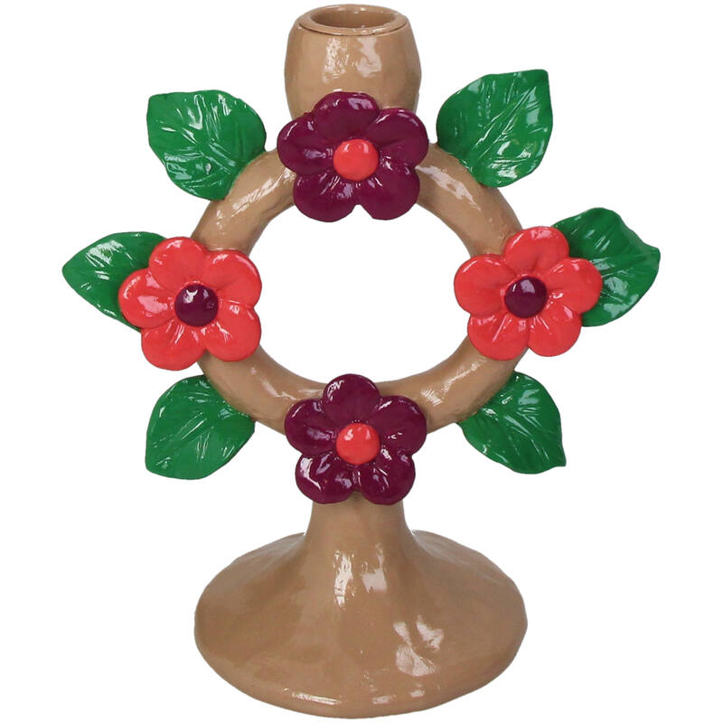 Candlestick Flowers Beige - Kersten