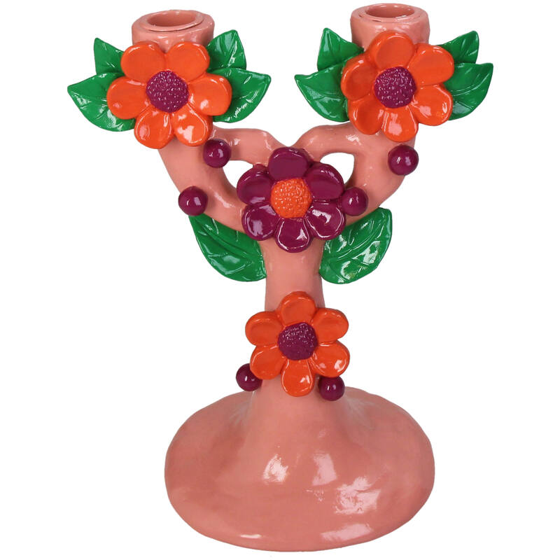 Candlestick Flowers Pink - Kersten 