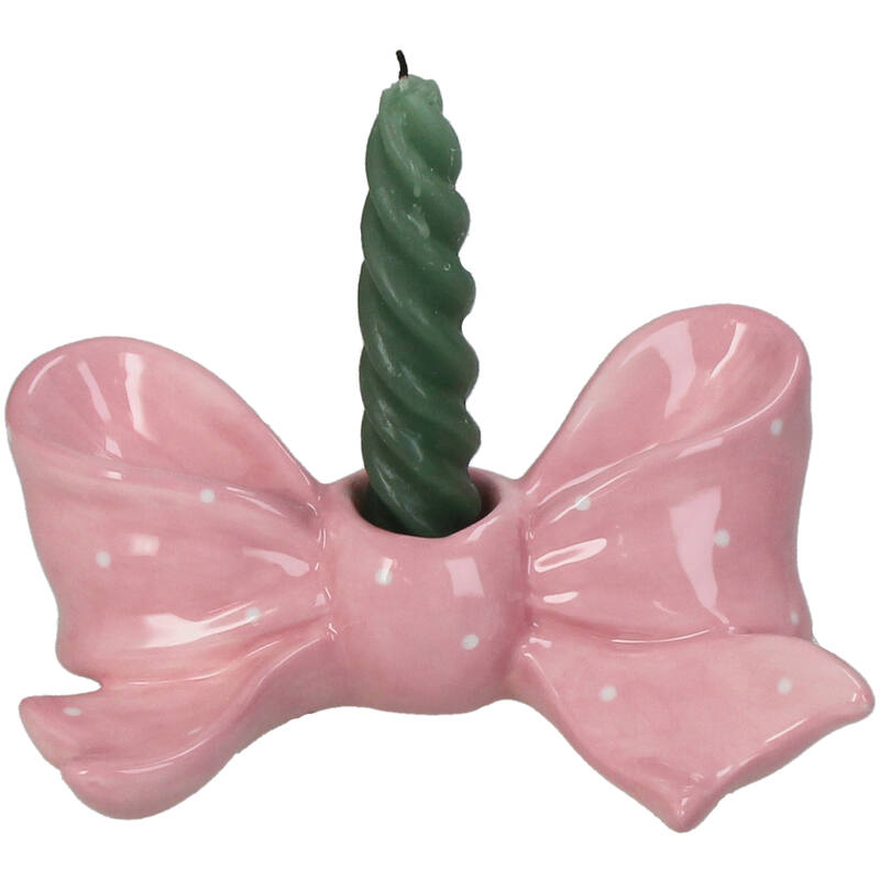 Candlestick Bow Pink - Kersten 