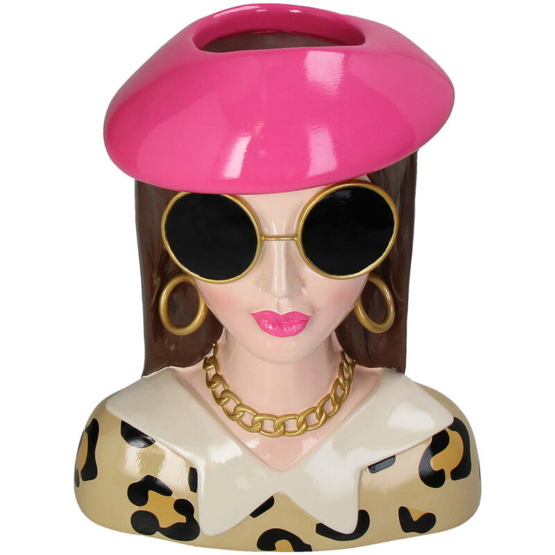 Vase Lady Pink Beret - Kersten