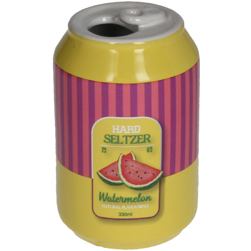 Vase Tin Hard Seltzer Yellow – Kersten