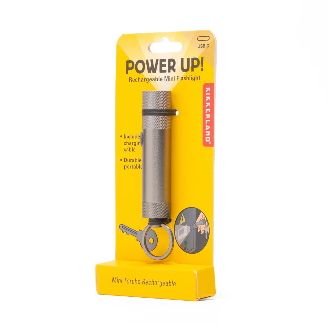 Flashlight Mini Rechargeable - Kikkerland