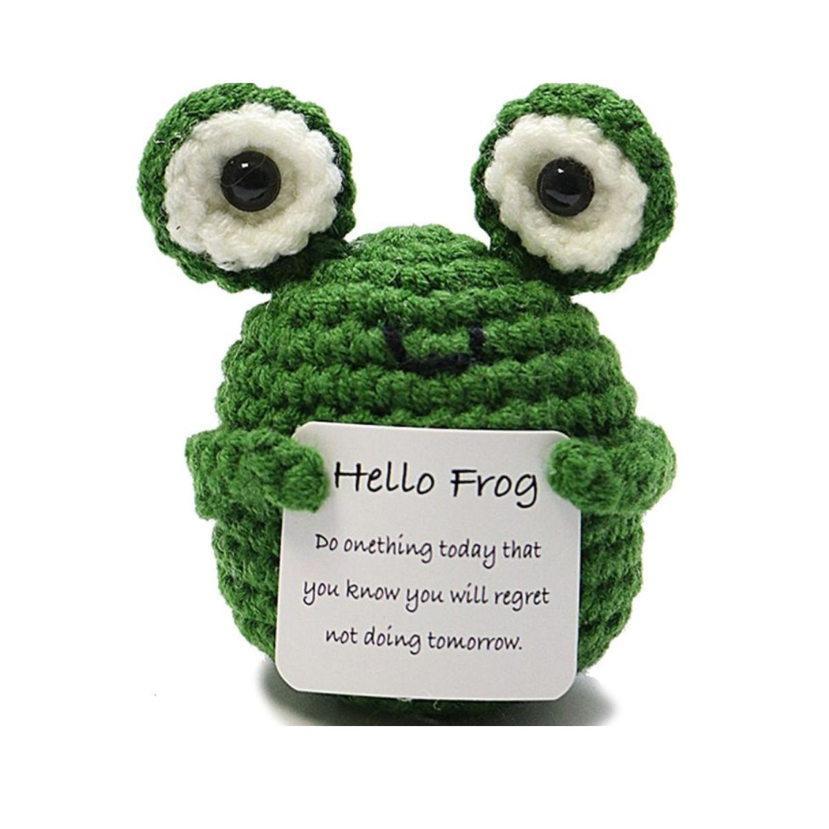 Positive Frog Lucky Cuddle Toy