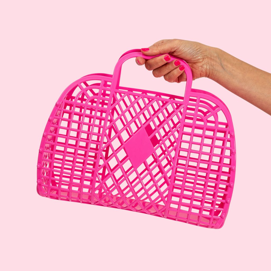 Bag Retro Basket Large - Sun Jellies