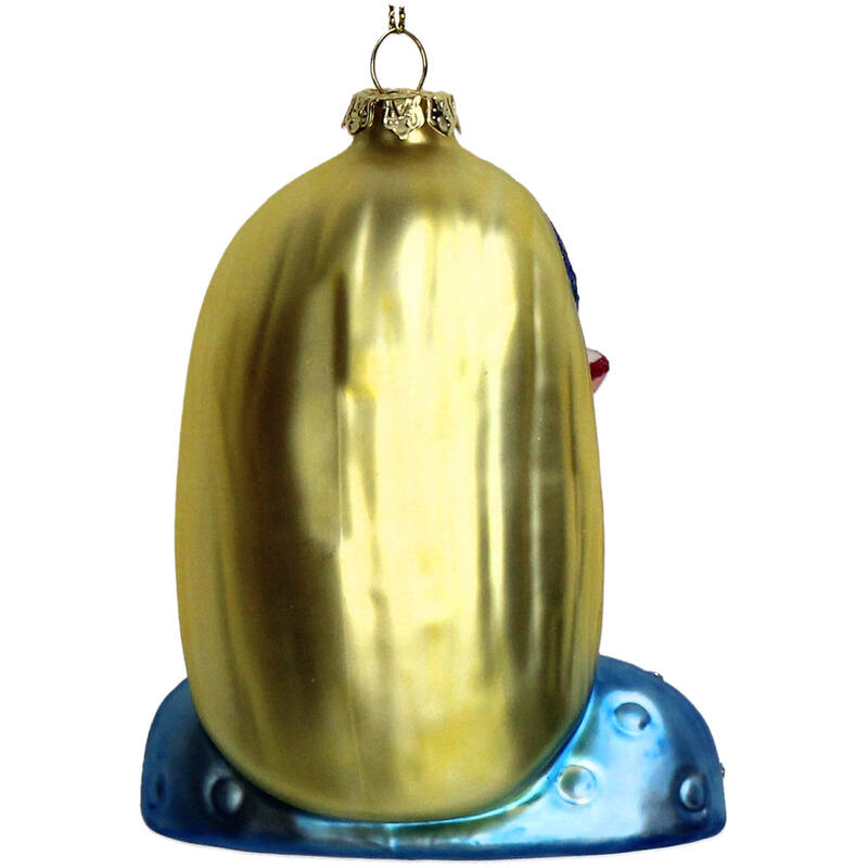 Kerst Ornament Lady Fashion Roze Bril – Kersten