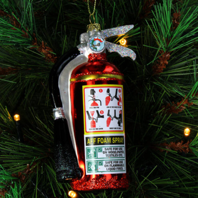 Kerst Ornament Brandblusser – Kersten