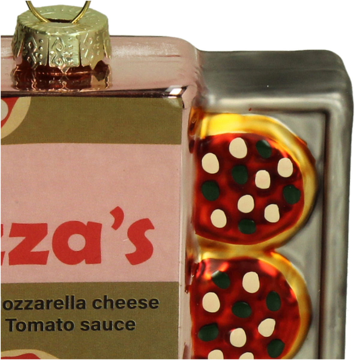 Kerst Ornament Mini Pizza - Kersten