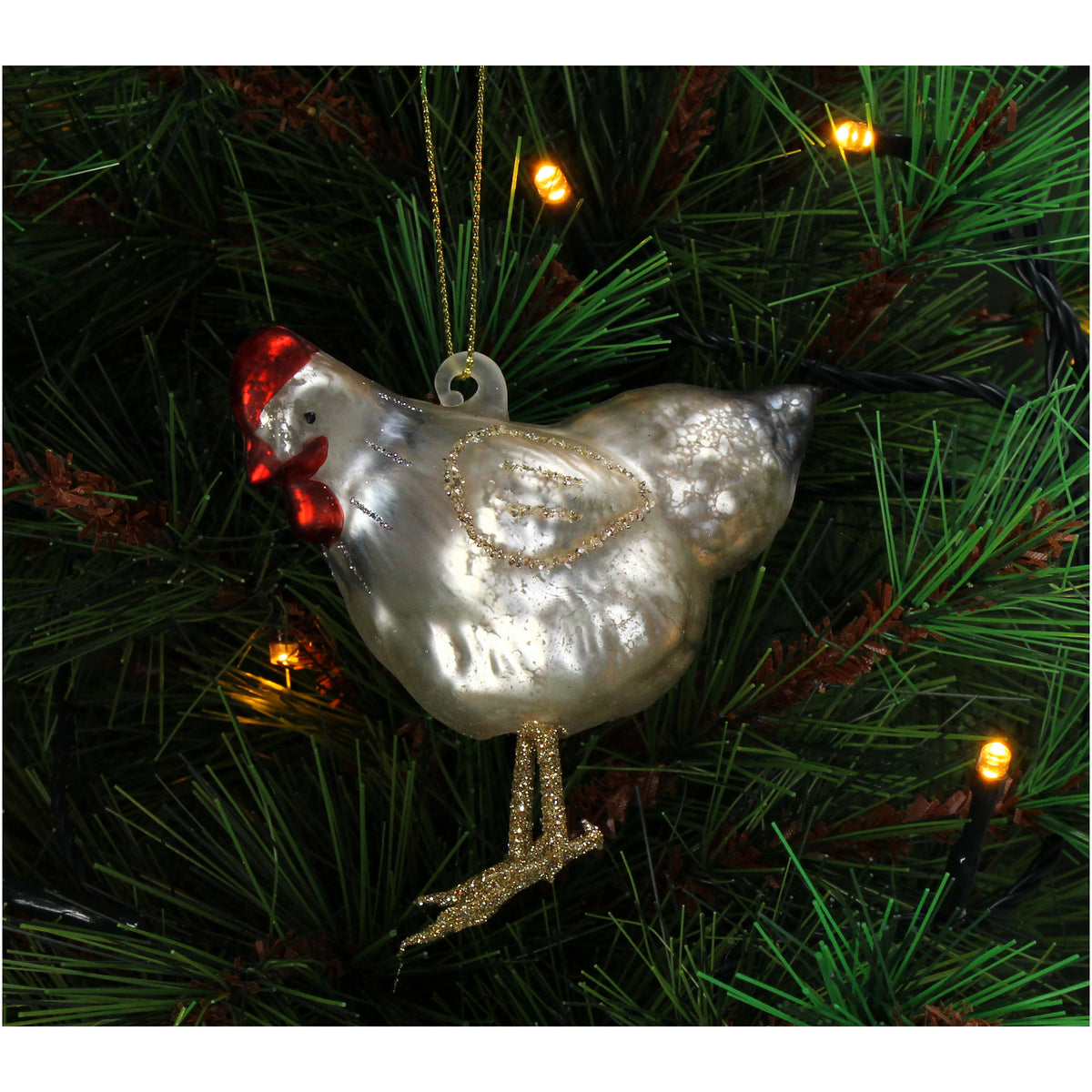 Kerst Ornament Kip - Kersten