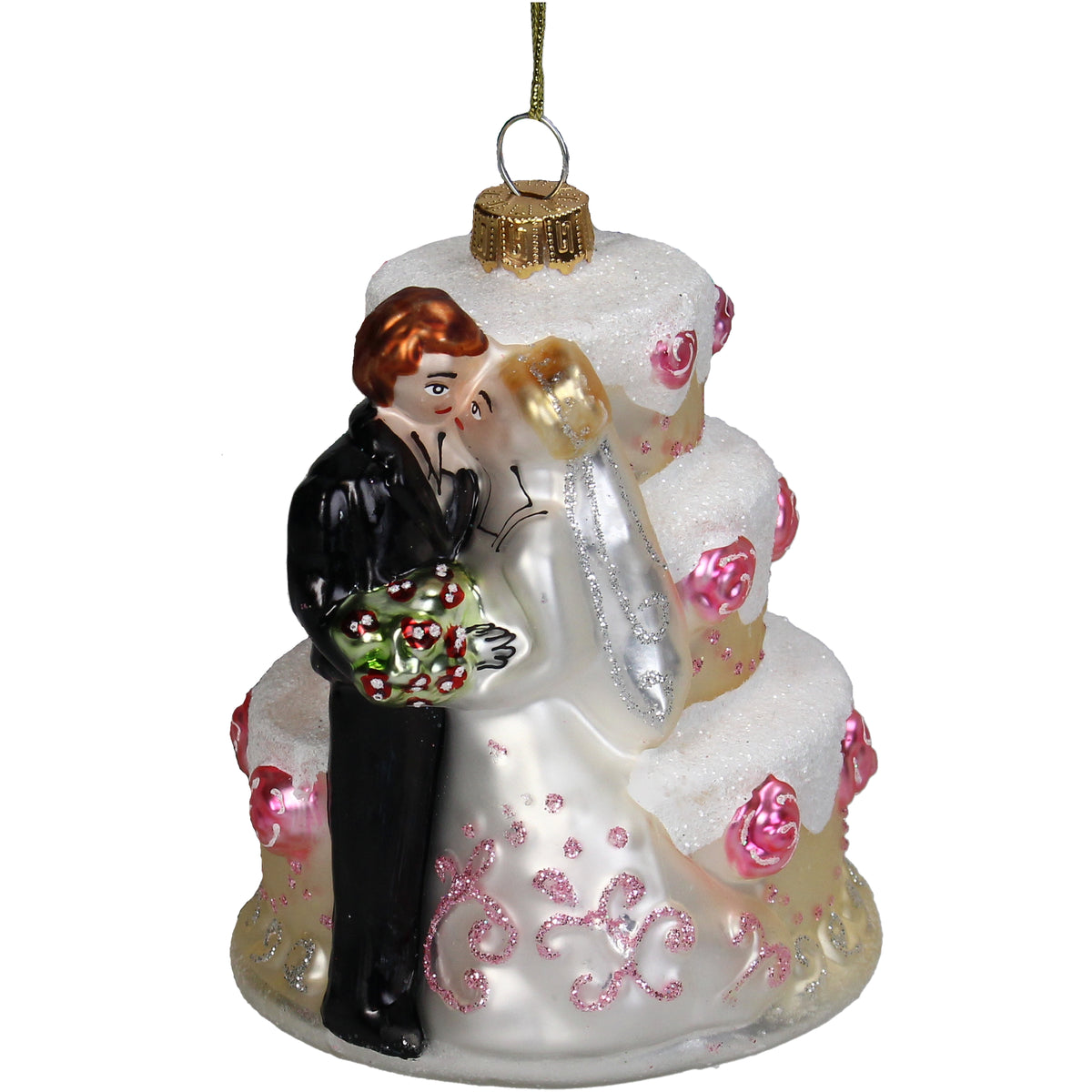 Kerst Ornament Bruidstaart - Kersten