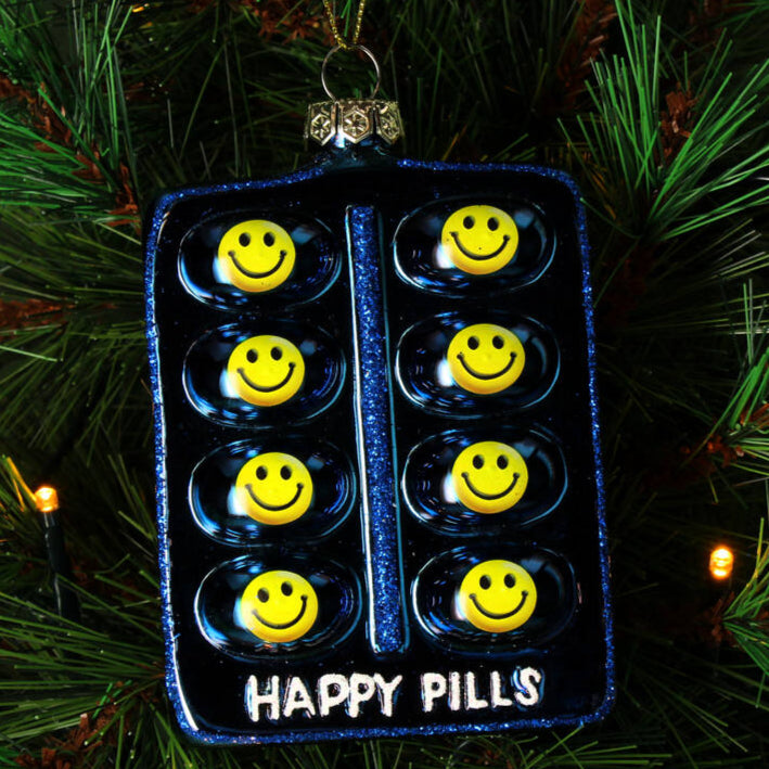 Kerst Ornament Happy Pills – Kersten