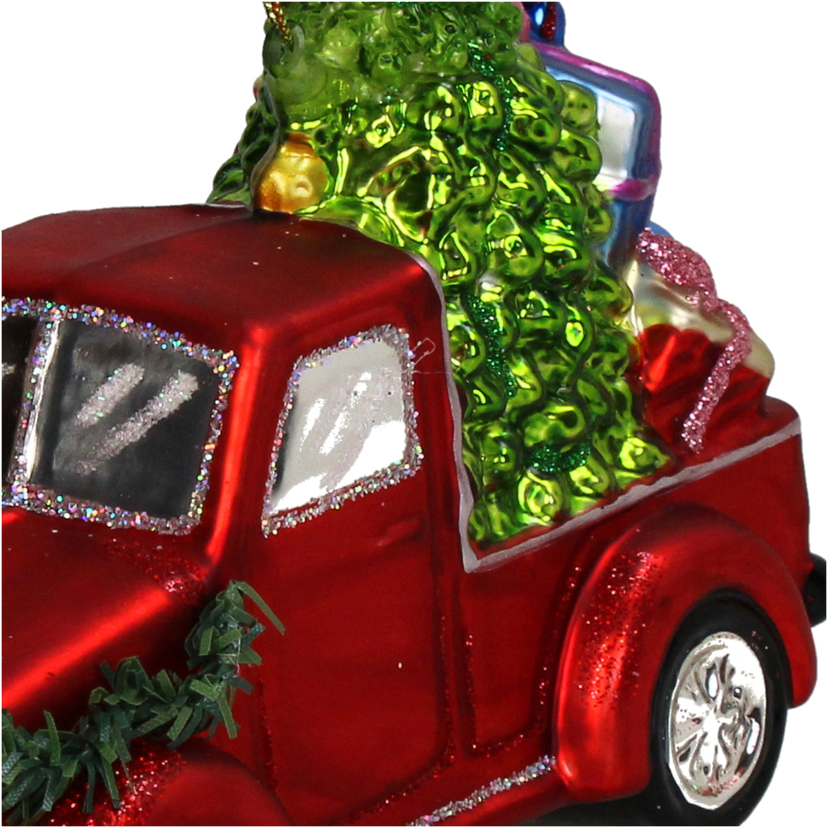 Kerst Ornament Cadeau Bezorgtruck - Kersten