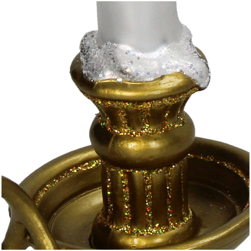 Christmas Ornament Vintage Candlestick – Kersten