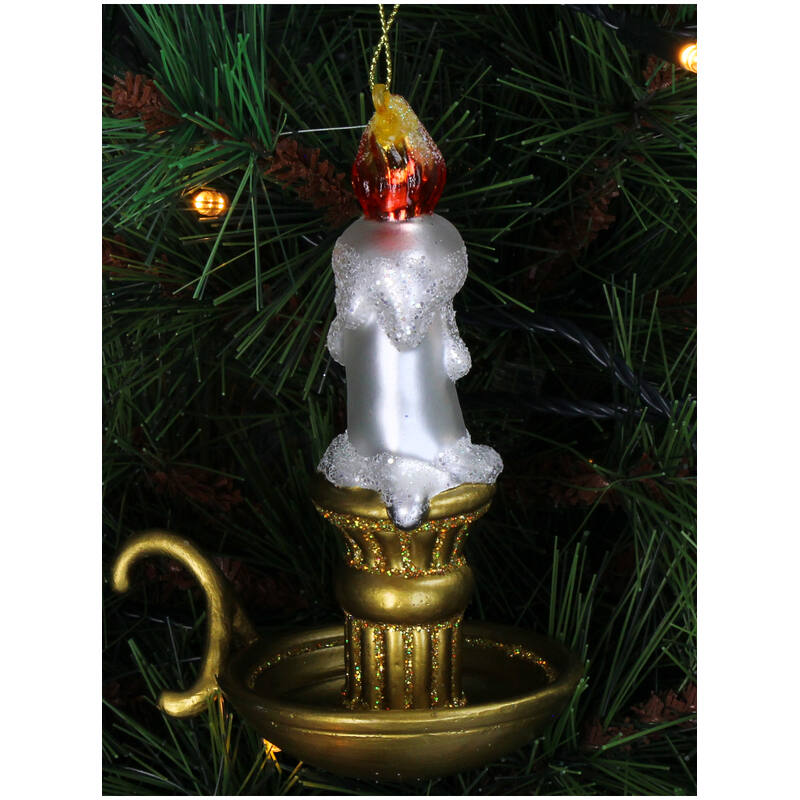 Kerst Ornament Vintage Kandelaar – Kersten