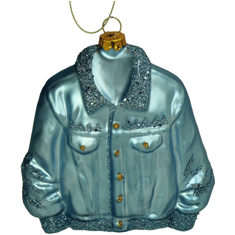 Christmas Ornament Vintage Denim Jacket – Kersten