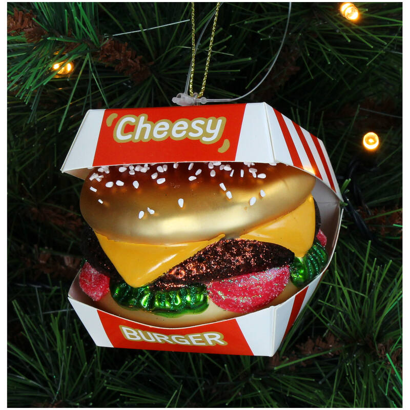 Christmas Ornament Cheeseburger – Kersten