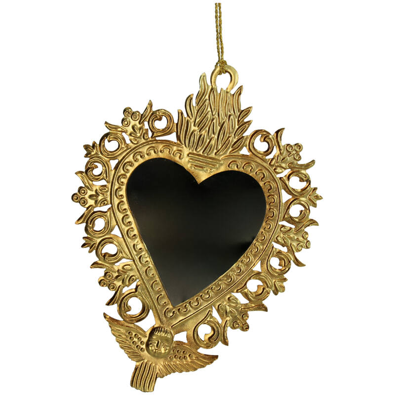 Ornament Burning Heart Mirror – Kersten