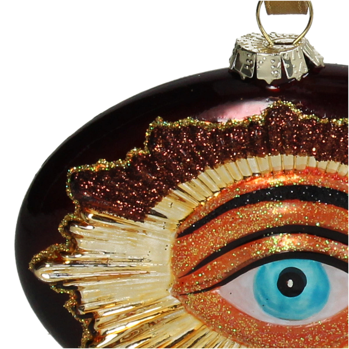 Christmas Ornament Eye Purple - Kersten