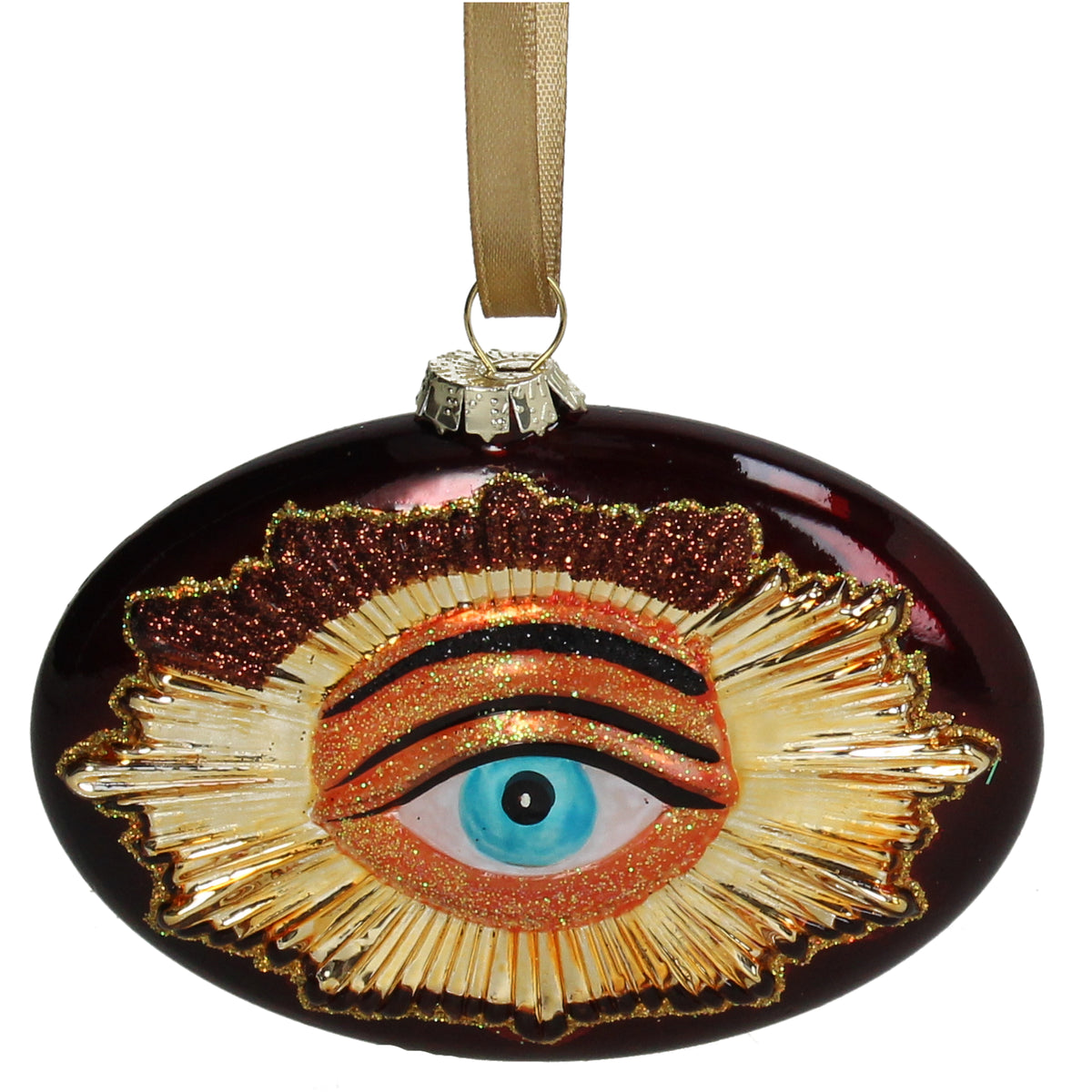 Christmas Ornament Eye Purple - Kersten
