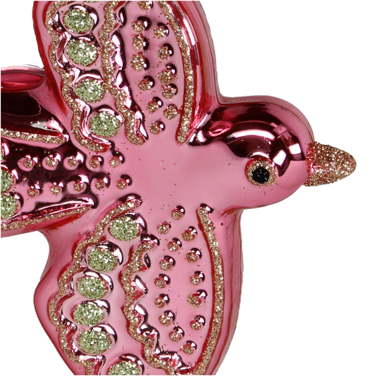 Christmas Ornament Bird Pink - Kersten