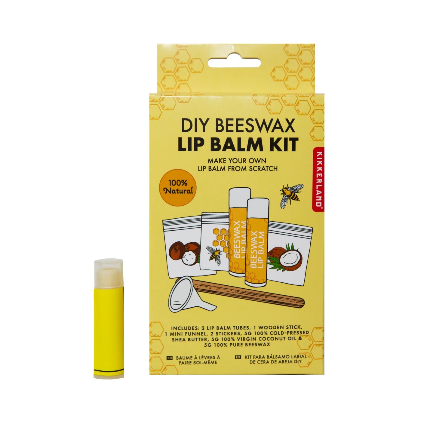 DIY Beeswax Lip Balm Kit - Kikkerland