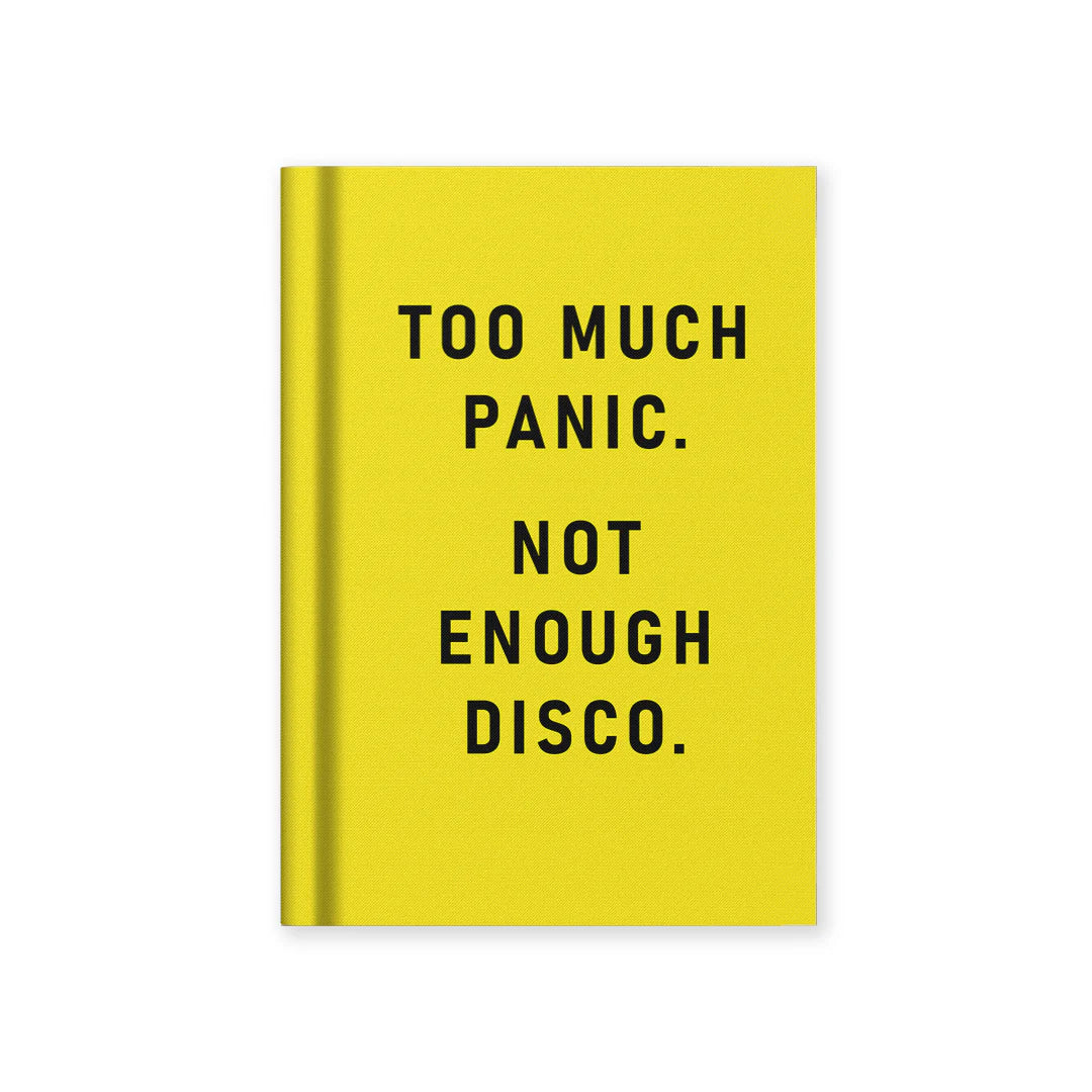 Notitieboekje Too Much Panic, Not Enough Disco A7 – Ohh Deer