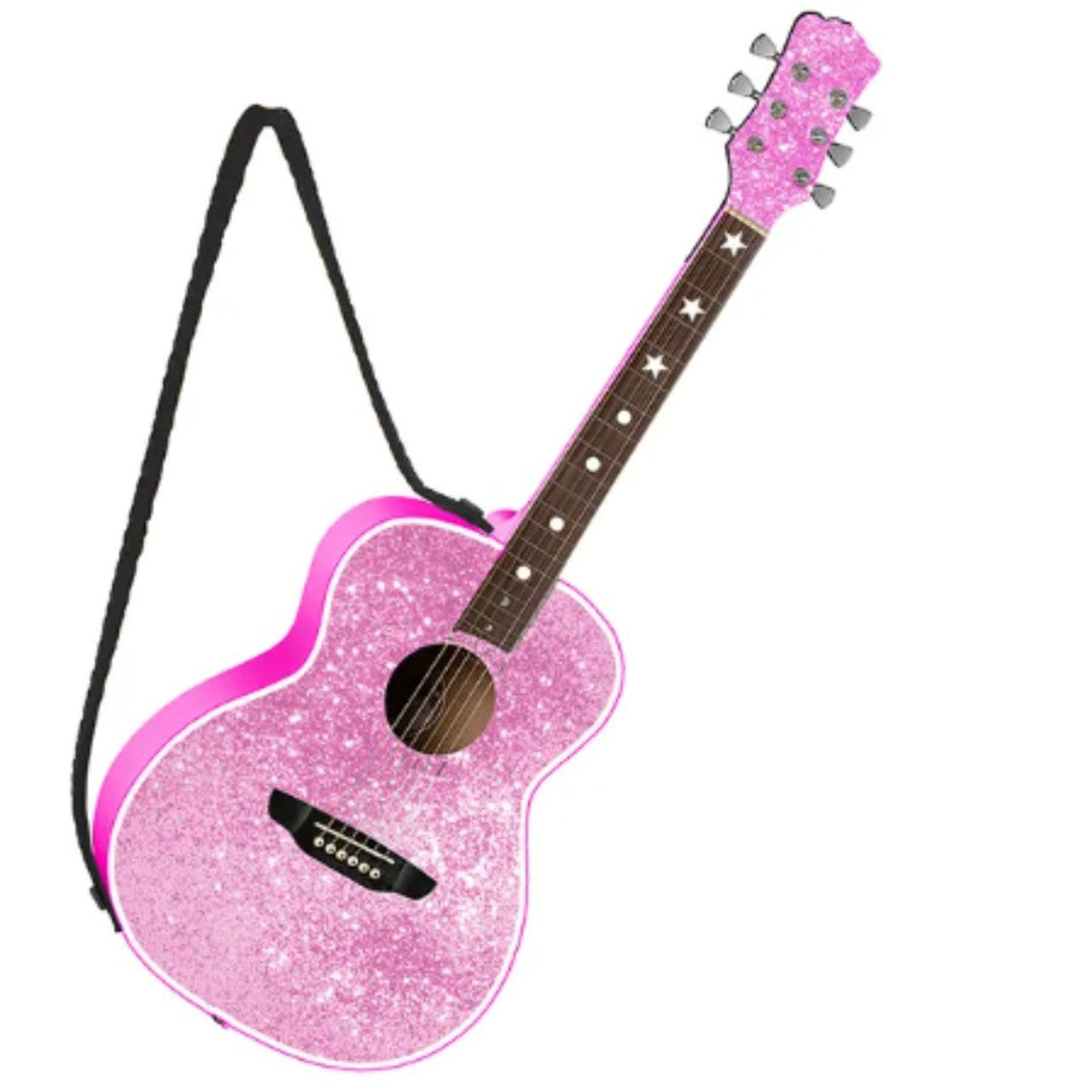 Kerst Ornament Pink Guitar Swiftie